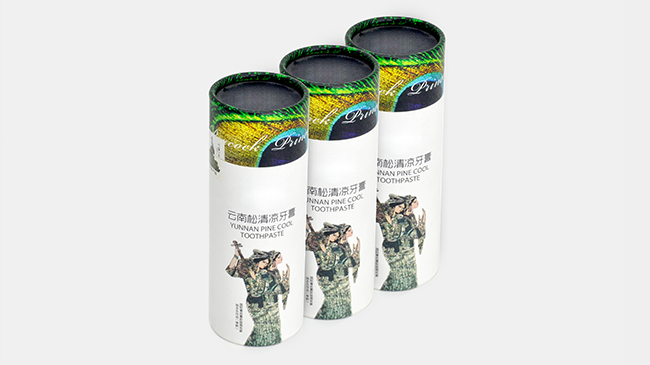 牙膏纸筒