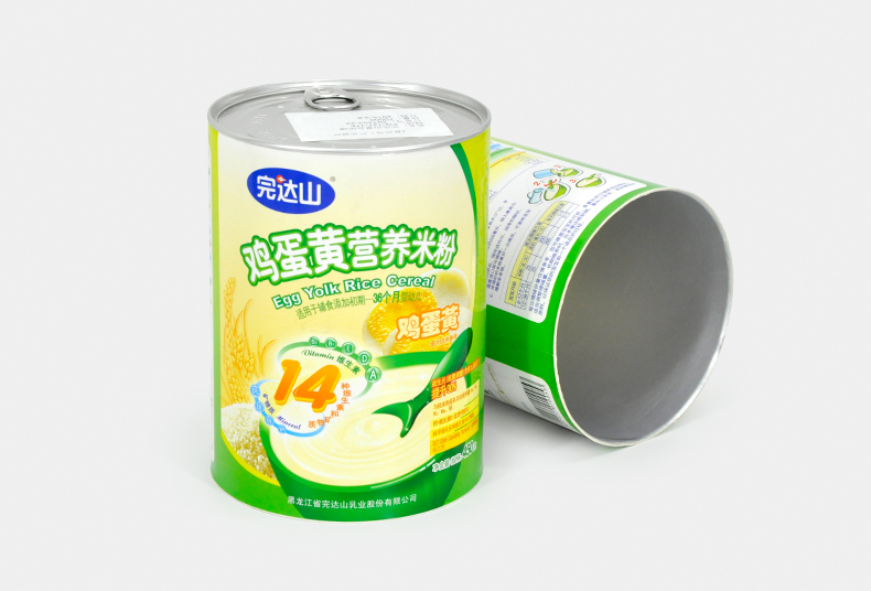 粉类食品纸罐