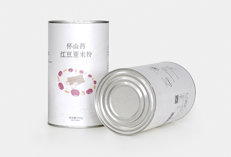 圆形纸罐