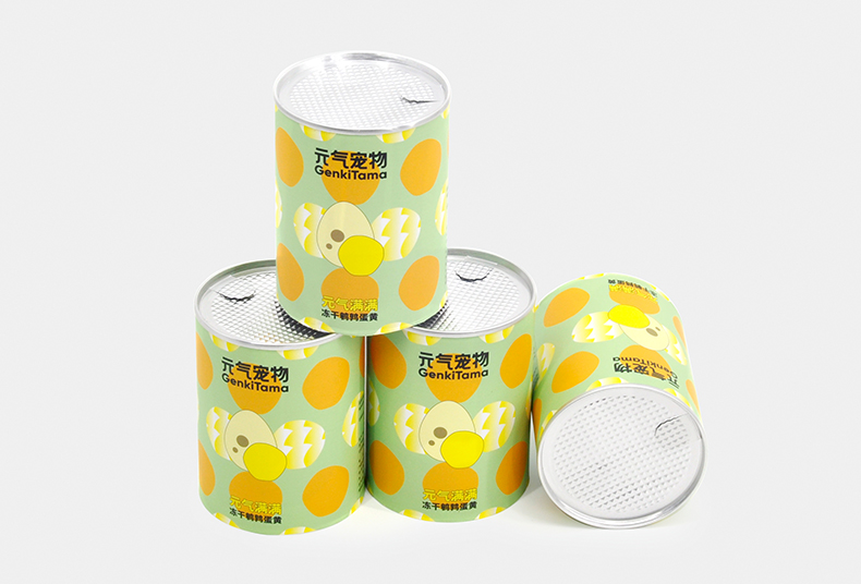 宠物圆形纸筒包装定制