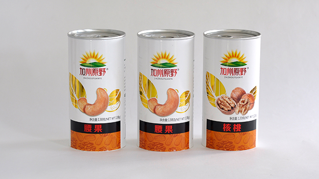 选择食品包装罐，认准圆形纸罐