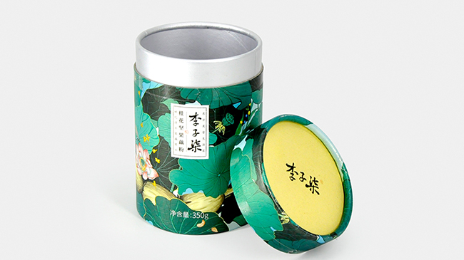 纸质包装罐广泛应用于食品包装领域