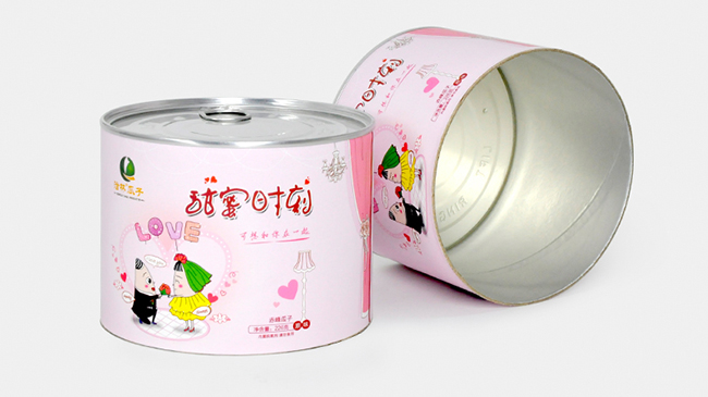 食品纸罐