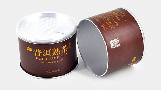 小茶叶纸罐