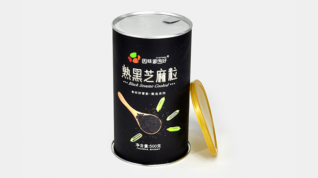 圆筒纸罐