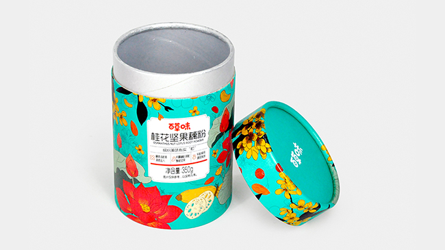 藕粉纸罐定制