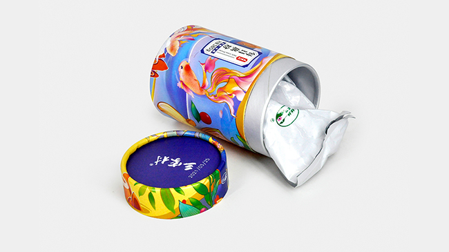 藕粉纸罐包装