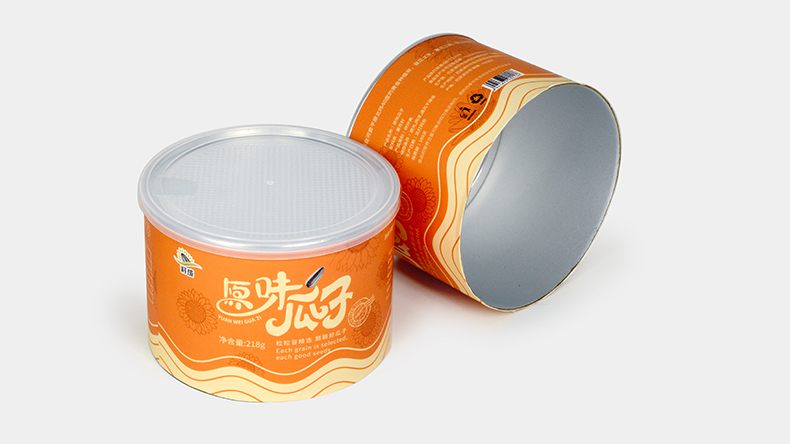 坚果食品纸罐包装
