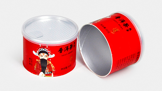 茶叶纸罐包装的几种常见形式