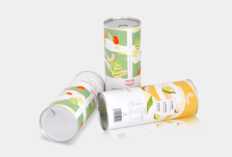 食品易拉纸罐包装的种类及优势