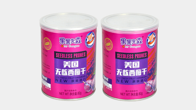 易拉盖纸罐包装的常见形式