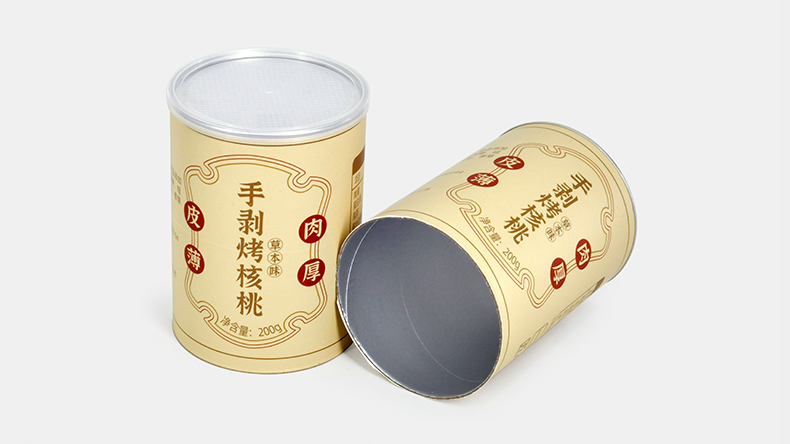 纸罐包装适用于哪些休闲食品？