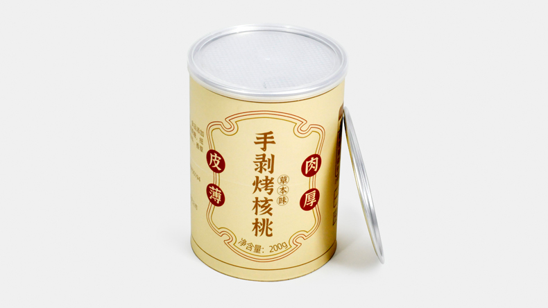 坚果纸罐包装