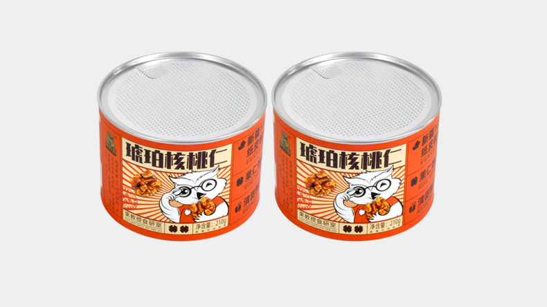 休闲食品使用哪一种纸罐包装比较好？