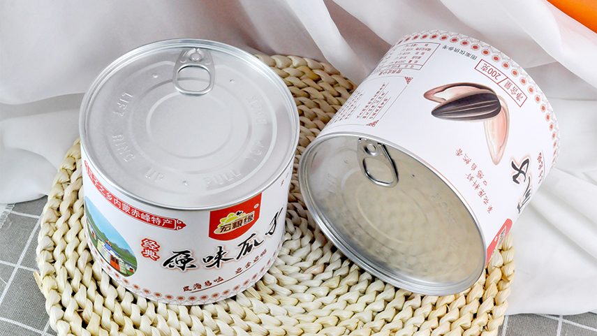 食品易拉纸罐包装