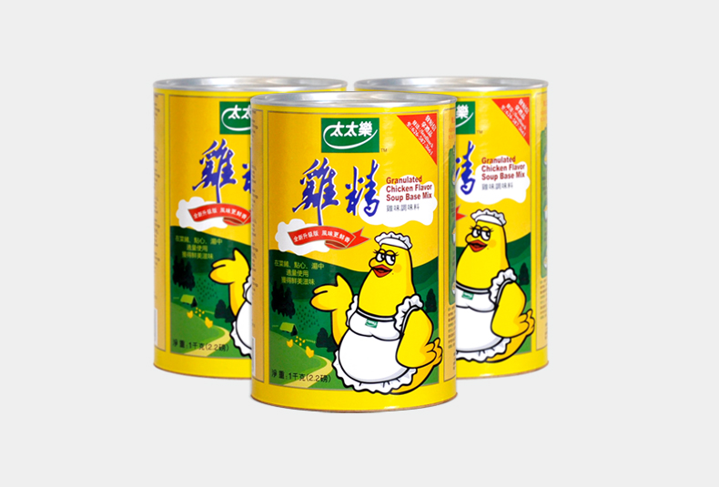 太太乐鸡精纸罐