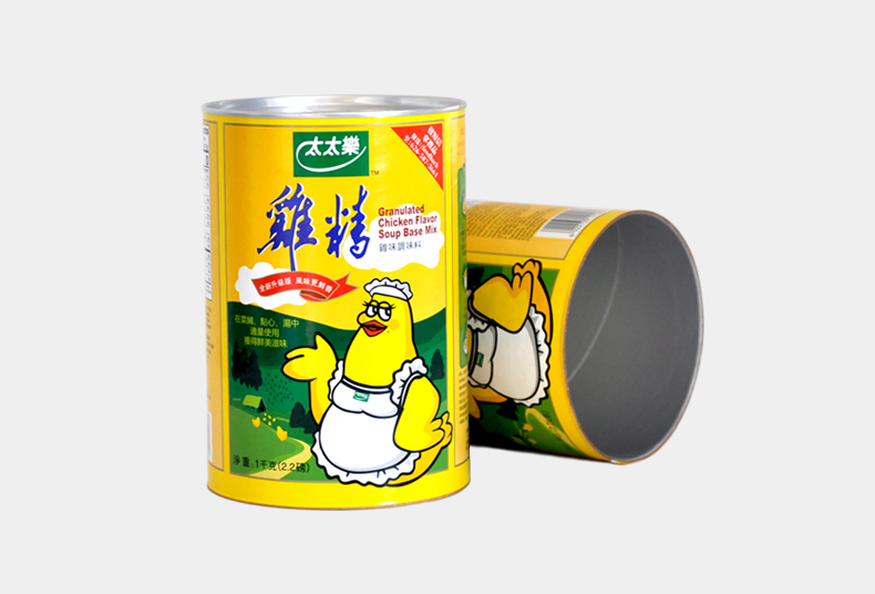 太太乐鸡精纸罐