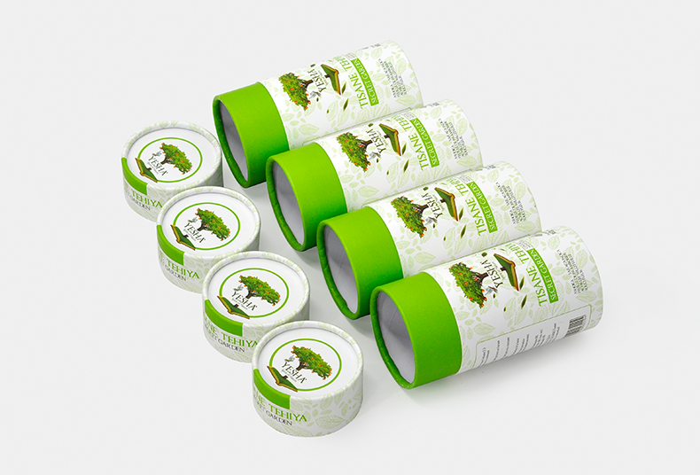 绿茶礼品纸筒