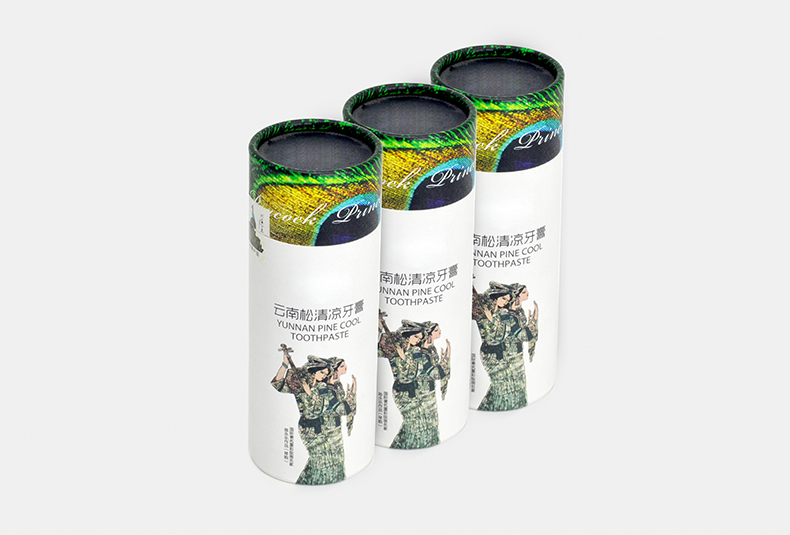 牙膏纸筒