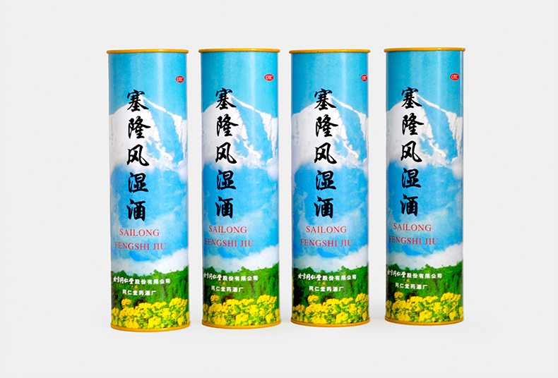 同仁堂壮骨酒纸筒