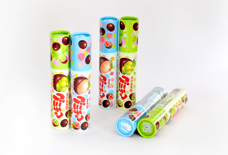 明治橡皮糖巧克力纸筒