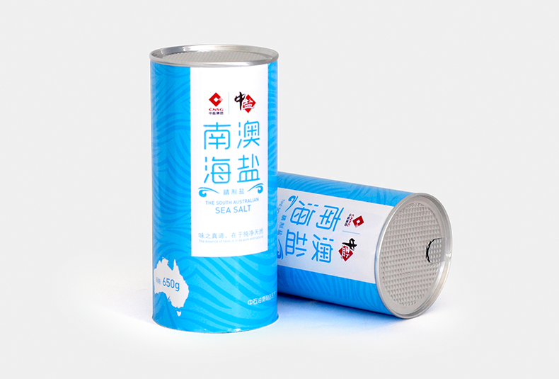 中盐南澳海盐纸罐