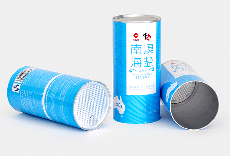中盐南澳海盐纸罐
