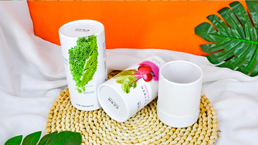 蔬菜粉纸罐包装