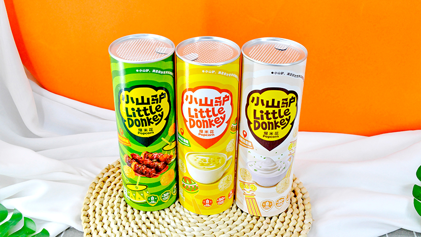 爆米花纸罐包装