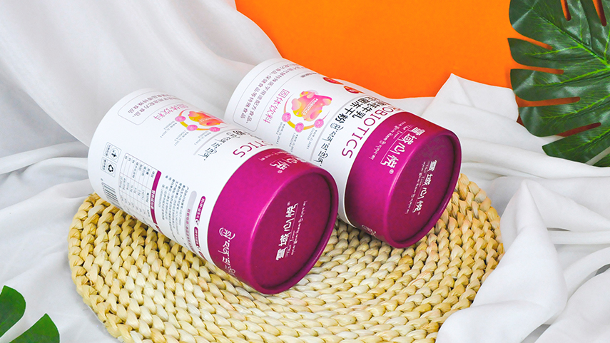 固体饮粉纸罐包装