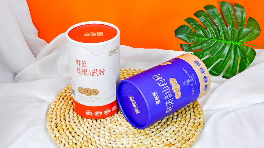 山药粉纸罐包装