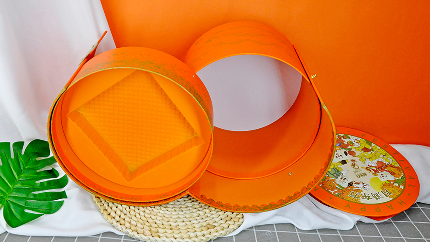 圆筒月饼礼盒包装