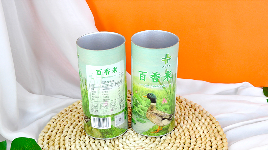 大米纸罐包装
