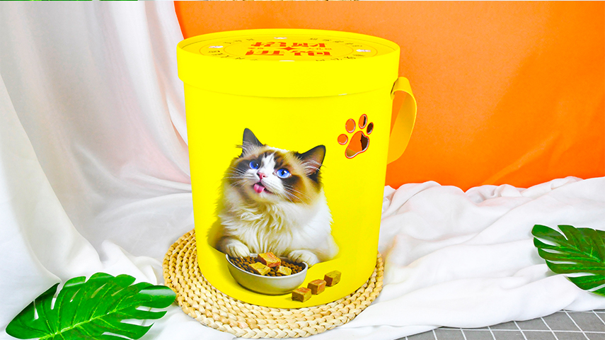 猫窝零食纸筒